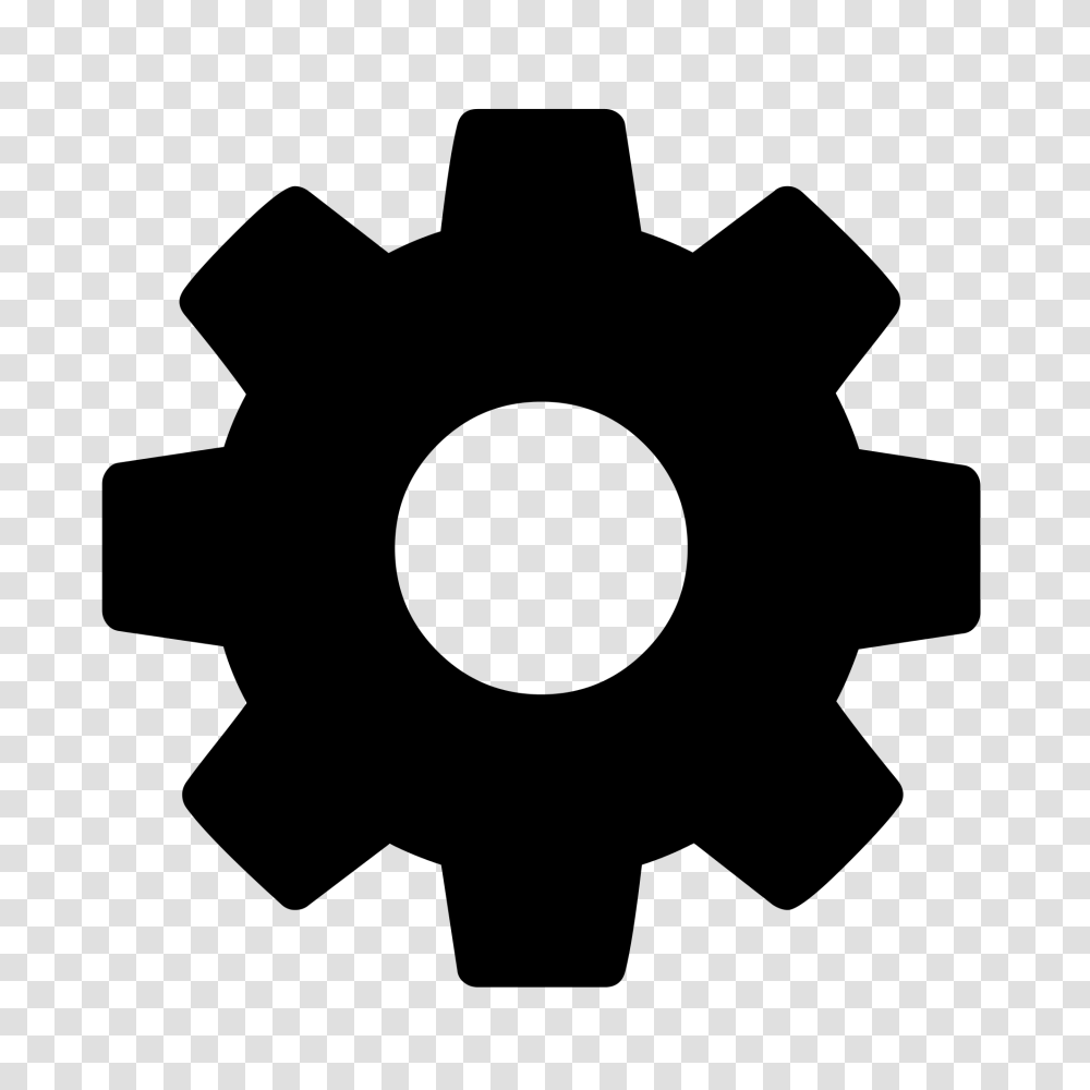 Cog Font Awesome, Gray, World Of Warcraft Transparent Png