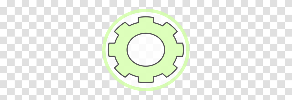 Cog Green Gear Clip Art, Machine, Rotor, Coil, Spiral Transparent Png
