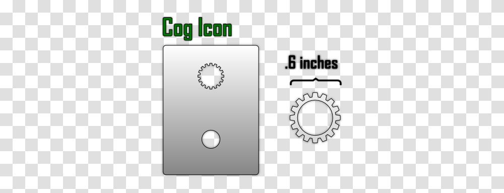 Cog Icon Airbrush Stencil Dot, Mobile Phone, Electronics, Cell Phone, Machine Transparent Png