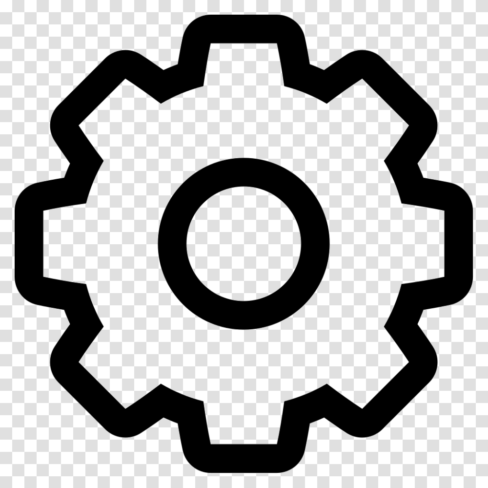 Cog Icon Free Download, Machine, Gear, First Aid Transparent Png