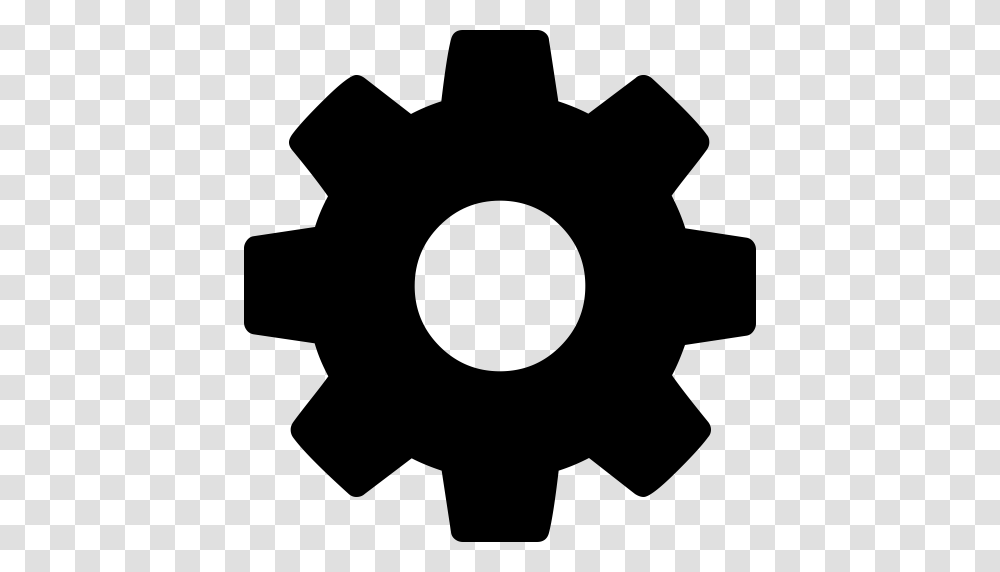 Cog Wheel Silhouette Cog Wheel Cogwheel Icon With And Vector, Gray, World Of Warcraft Transparent Png
