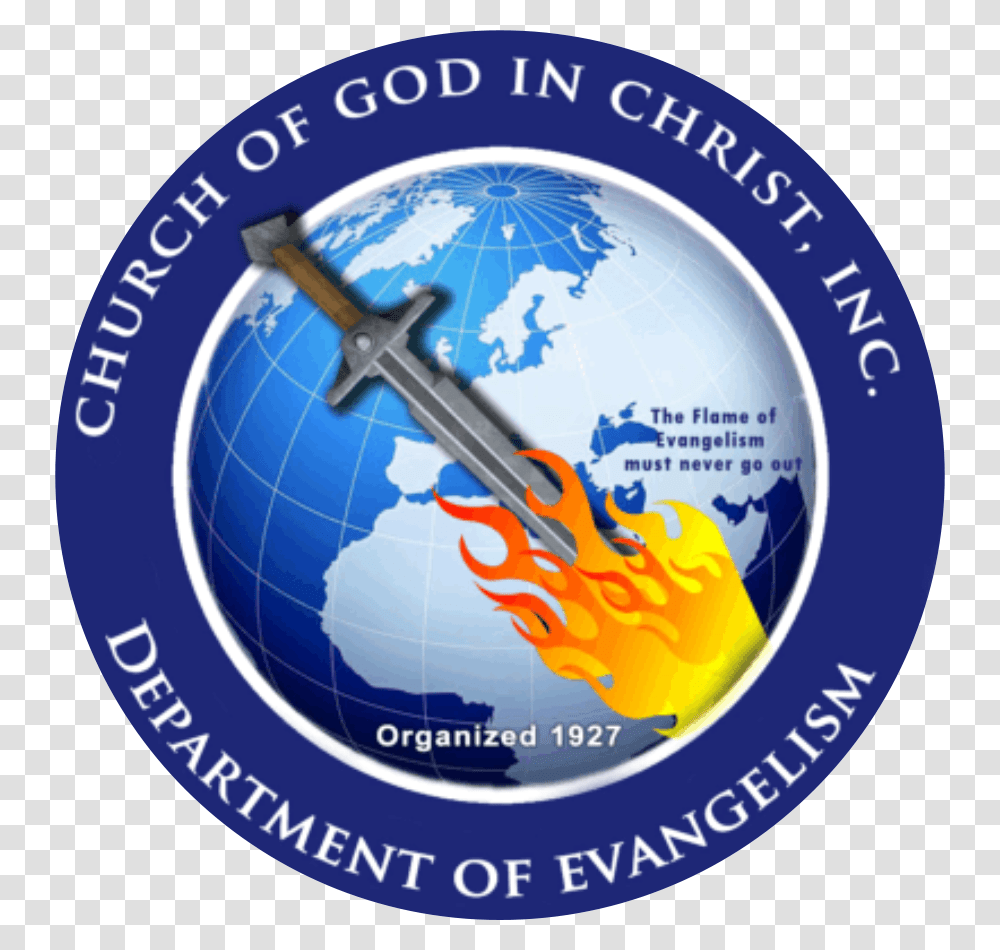 Cogic Seal Church Of God In Christ Department Of Evangelism, Outer Space, Astronomy, Universe, Planet Transparent Png