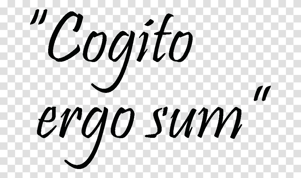 Cogito Ergo Sum, Alphabet, Face Transparent Png