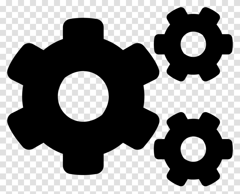 Cogs Icon, Gray, World Of Warcraft Transparent Png