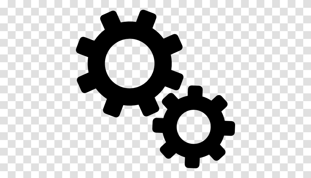 Cogs Icon Image, Gray, World Of Warcraft Transparent Png