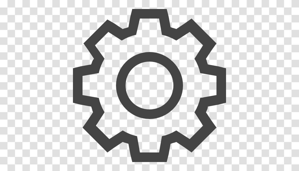 Cogwheel Icon Free Of Vaadns, Machine, Gear, Cross Transparent Png