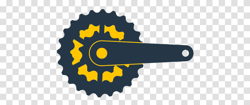 Cogwheelderailleur Front Icon Circle With Wavy Edge Jpg, Key, Weapon, Weaponry Transparent Png