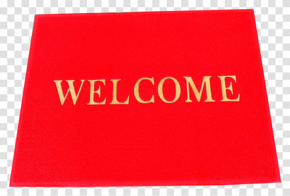 Coil Mat Inlay Welcome Paper, Word, Alphabet, Banner Transparent Png