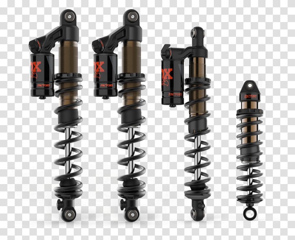 Coil Spring Fox Racing Shocks For Snowmobile, Suspension, Machine, Sink Faucet, Spiral Transparent Png