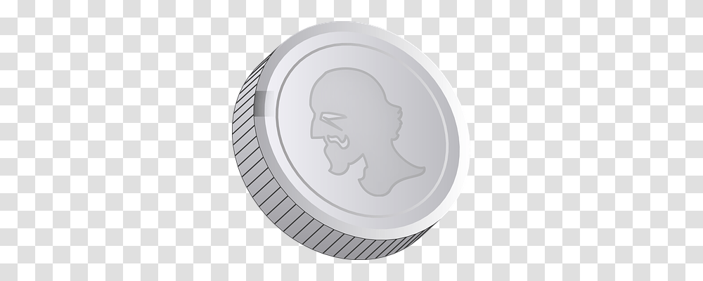 Coin Finance, Money, Nickel, Silver Transparent Png