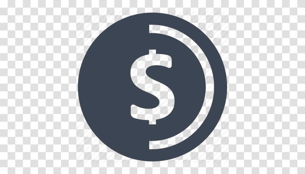 Coin Currency Dollar Icon, Number, Logo Transparent Png