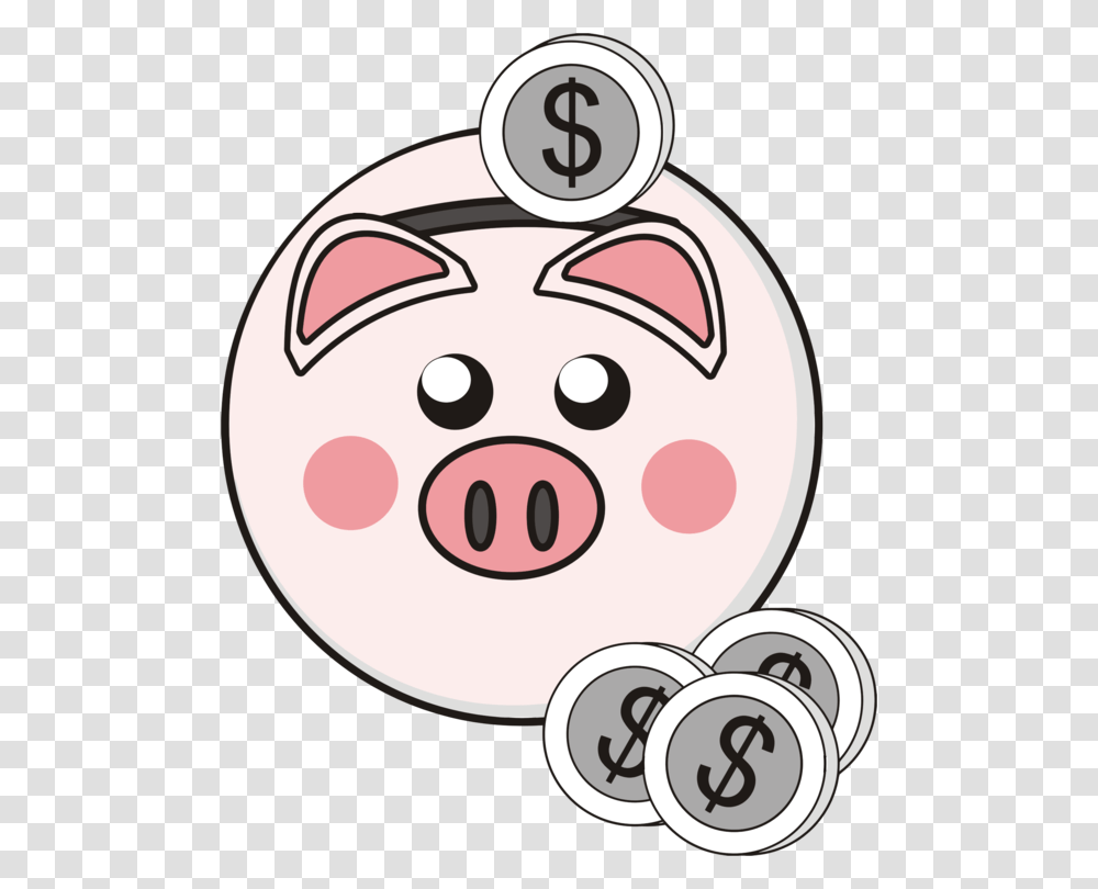 Coin Drawing Piggy Bank Saving Money, Snowman, Winter, Outdoors, Nature Transparent Png