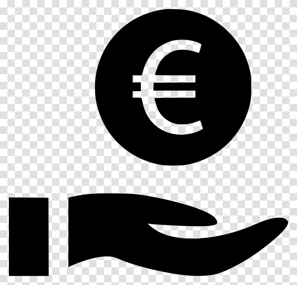 Coin Euro Sign Svg, Stencil, Label Transparent Png