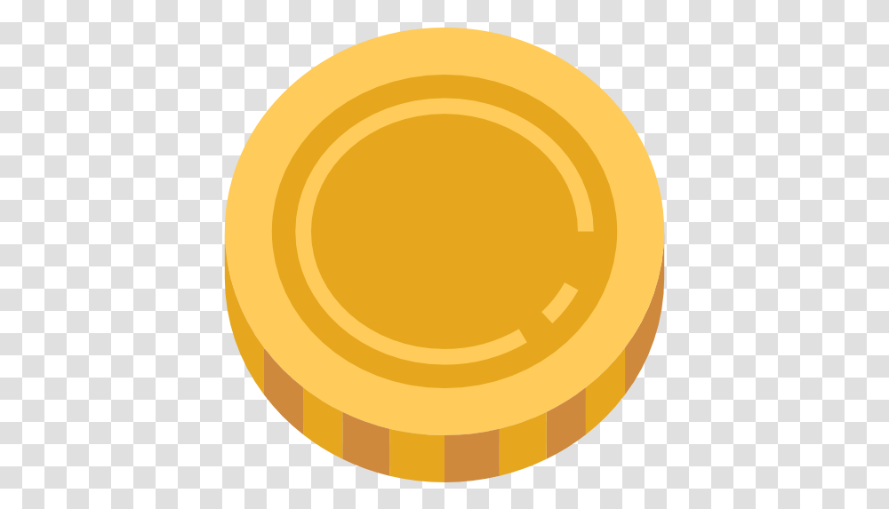 Coin Gold Coins Flat Icon, Food, Sweets, Dessert, Cake Transparent Png