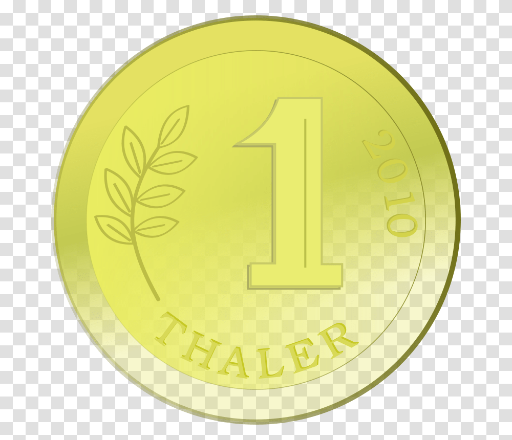 Coin Gold, Finance, Number Transparent Png