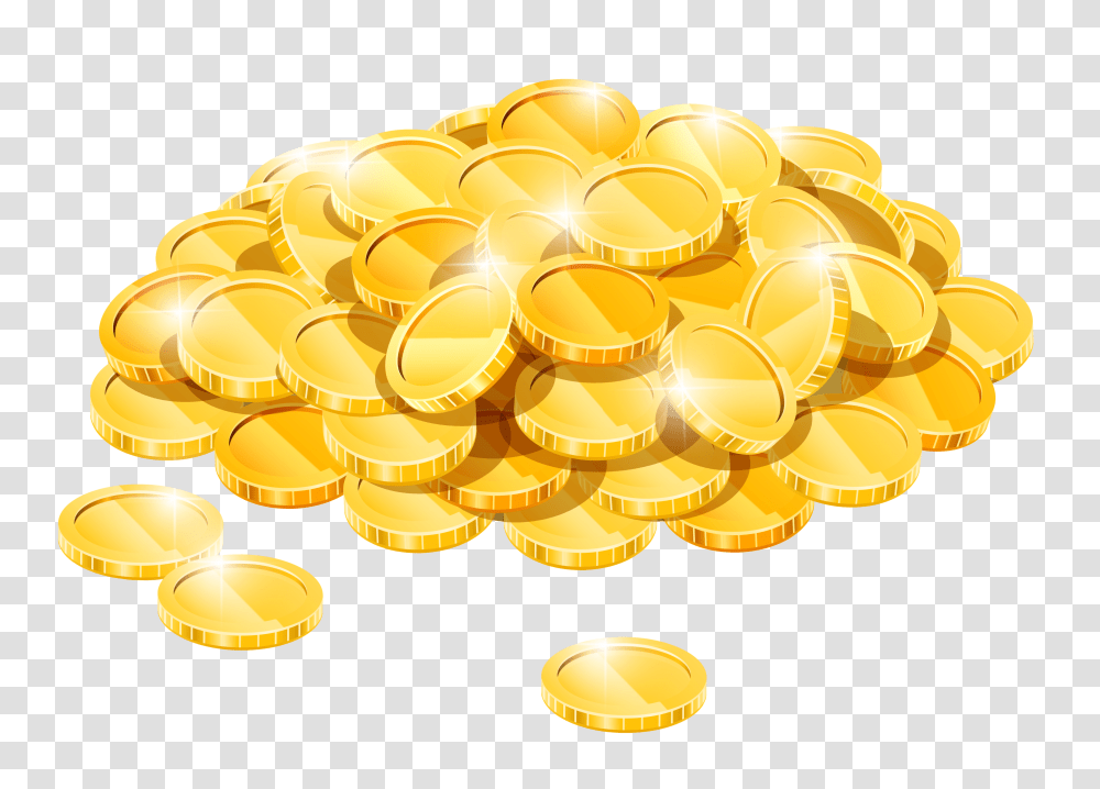 Coin, Gold, Treasure, Food Transparent Png