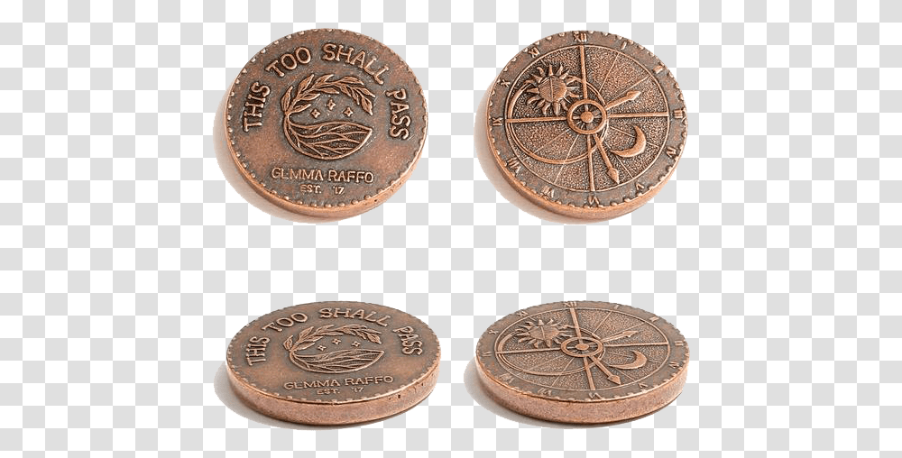 Coin Hd Image Coin, Bronze, Money, Sundial, Rug Transparent Png