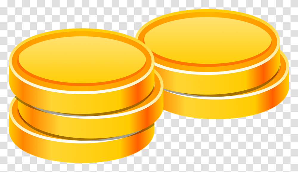 Coin Heap Gold Game Asset Lottery Luck Gamble Circle, Money, Treasure Transparent Png