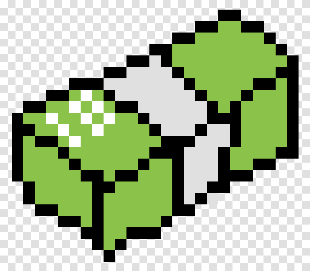 Coin Icon Pixel, Green, Rug Transparent Png