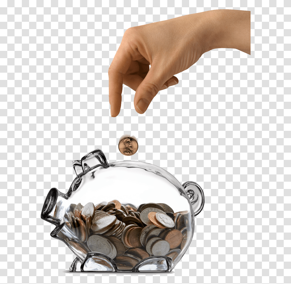 Coin Jar Save Money, Person, Pottery, Treasure, Vase Transparent Png