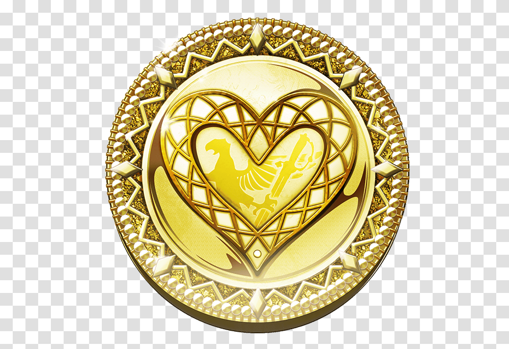 Coin L Ability Sr Heart Diamond Is Unbreakable, Gold, Gold Medal, Trophy, Clock Tower Transparent Png