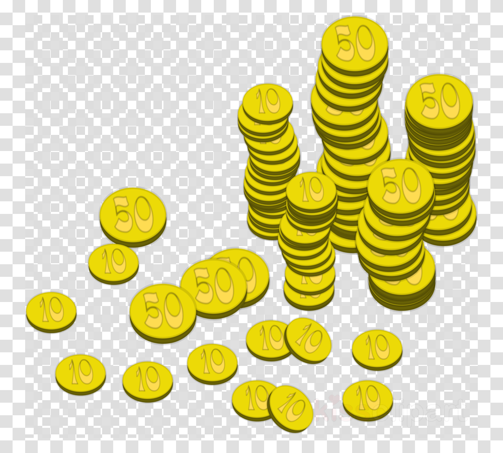 Coin Money Clipart, Texture, Spiral, Polka Dot, Pattern Transparent Png