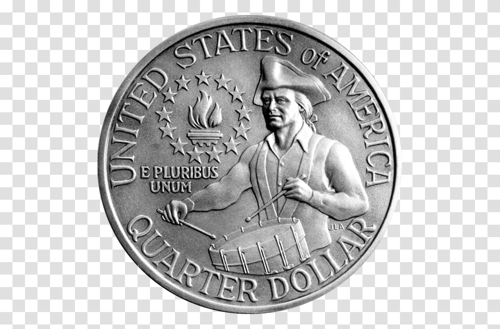 Coin Pile Quarter Dollar E Pluribus Unum Worth, Person, Human, Money, Nickel Transparent Png