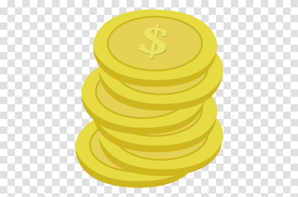 Coin Stack Icon Coin, Sliced, Food, Birthday Cake, Dessert Transparent Png