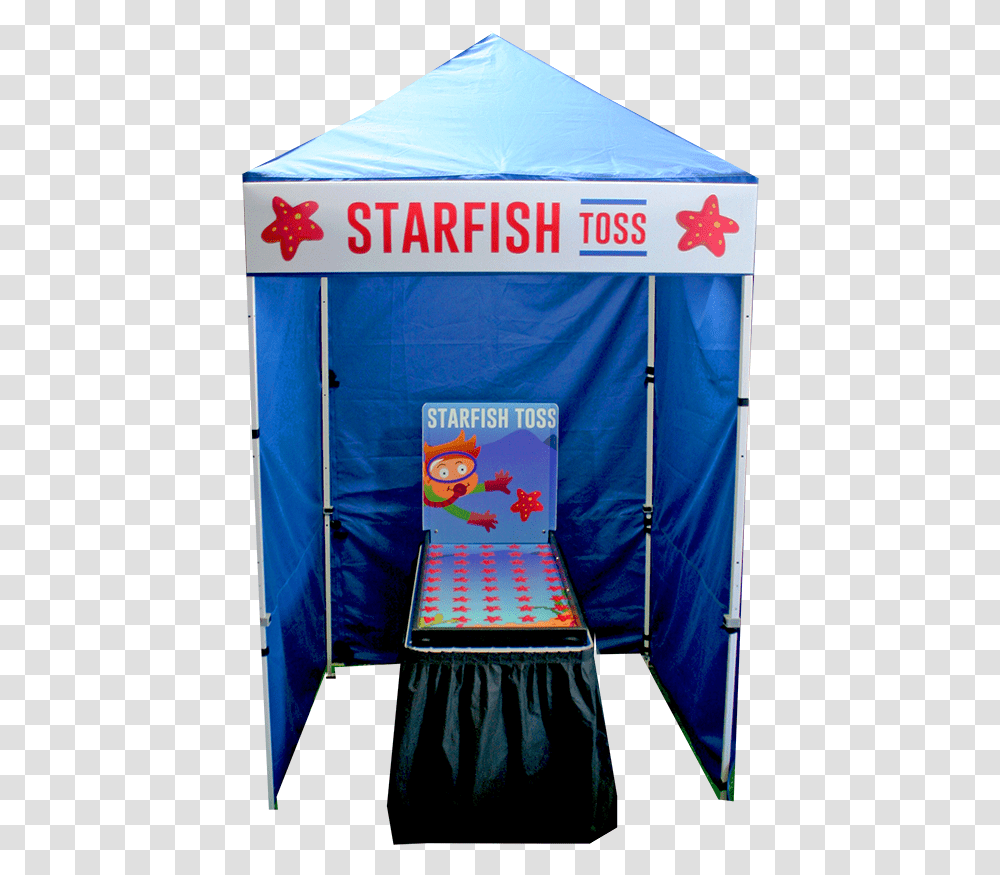 Coin Toss Game Booth Canopy, Tent, Inflatable, Trampoline, Blonde Transparent Png