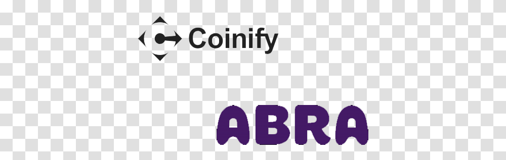 Coinify Tech To Power Abra Cryptocurrency Wallets Expanding Graphic Design, Alphabet, Number Transparent Png