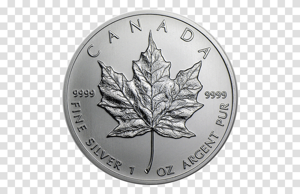 Coinimg Canadian Mapleleaf Silver2 Maple Leaf Silver 1 Oz, Clock Tower, Architecture, Building, Money Transparent Png