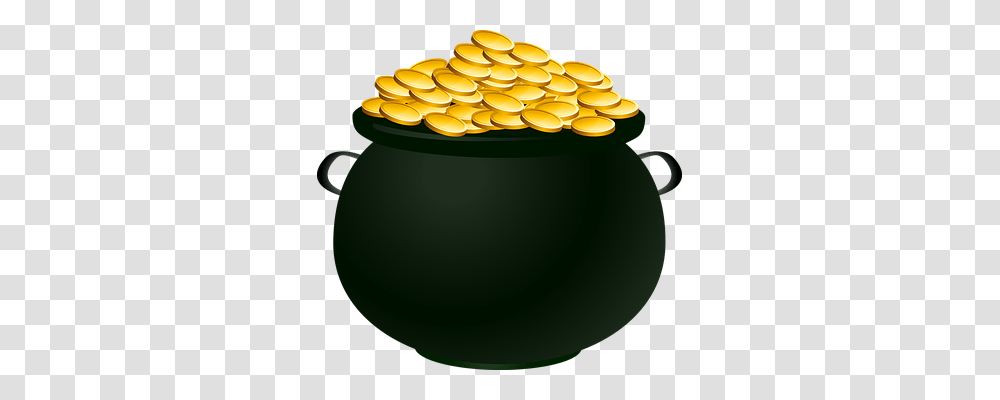 Coins Finance, Lamp, Pottery, Beverage Transparent Png