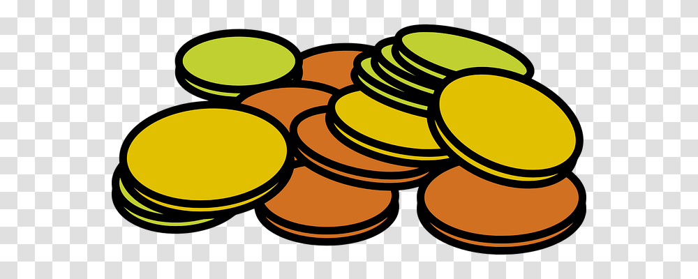 Coins Finance, Sliced, Oval Transparent Png