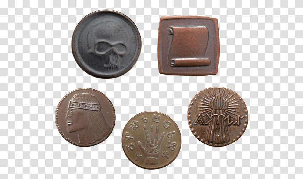 Coins Age Of Conan, Money, Bronze, Clock Tower, Architecture Transparent Png
