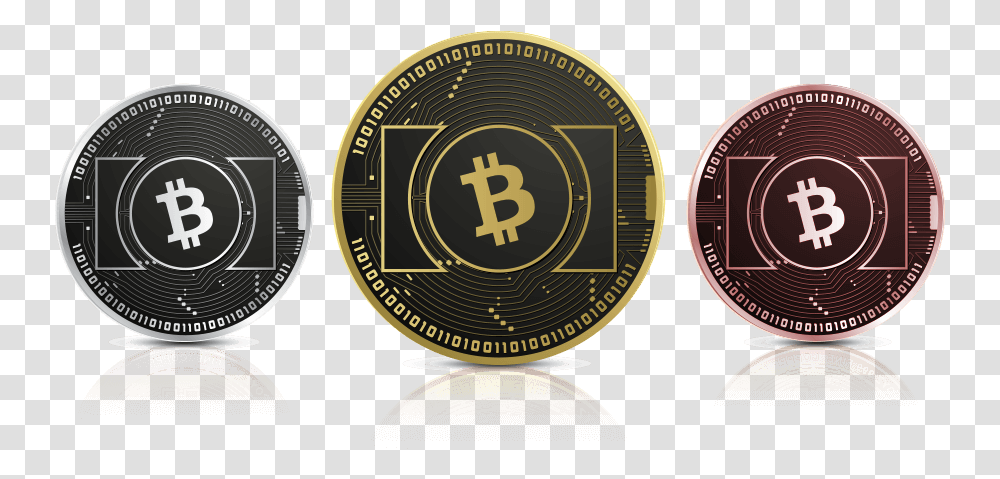 Coins Bitcoin, Nickel, Money, Wristwatch, Dime Transparent Png
