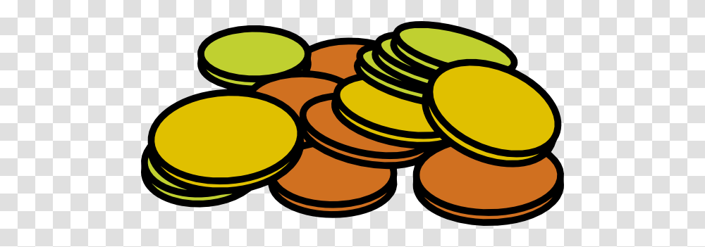 Coins Clip Art, Sliced Transparent Png