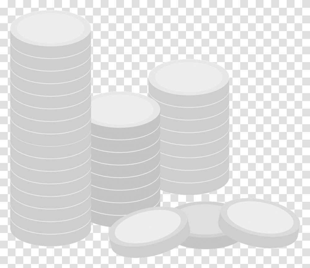 Coins Coin Silver Free Image On Pixabay Circle, Cylinder, First Aid, Medication, Pill Transparent Png