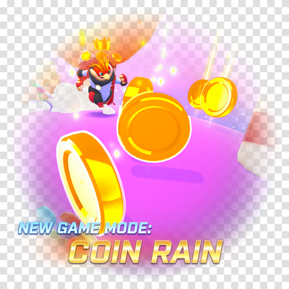 Coins Rain From The Sky All Over The Planet Collect Cartoon, Super Mario, Purple, Diwali Transparent Png