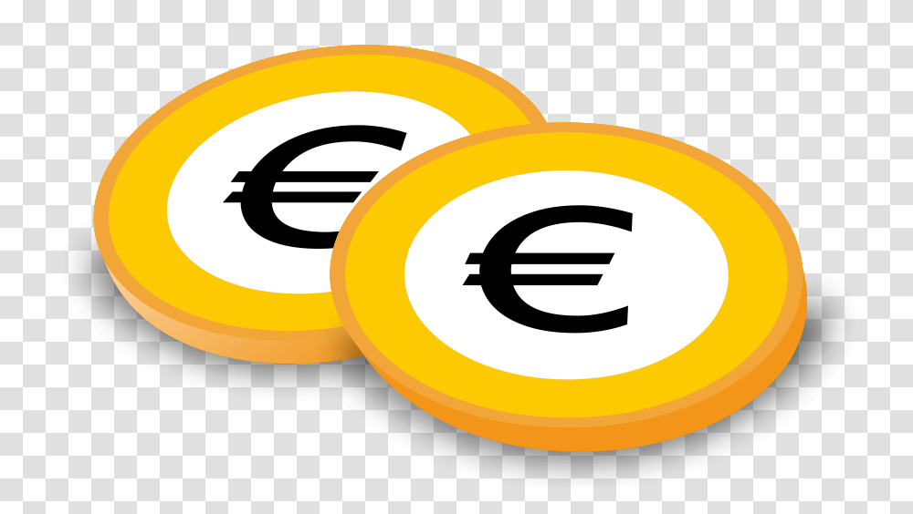 Coins With Euro Sign Clip Arts For Web, Label, Plant, Food Transparent Png