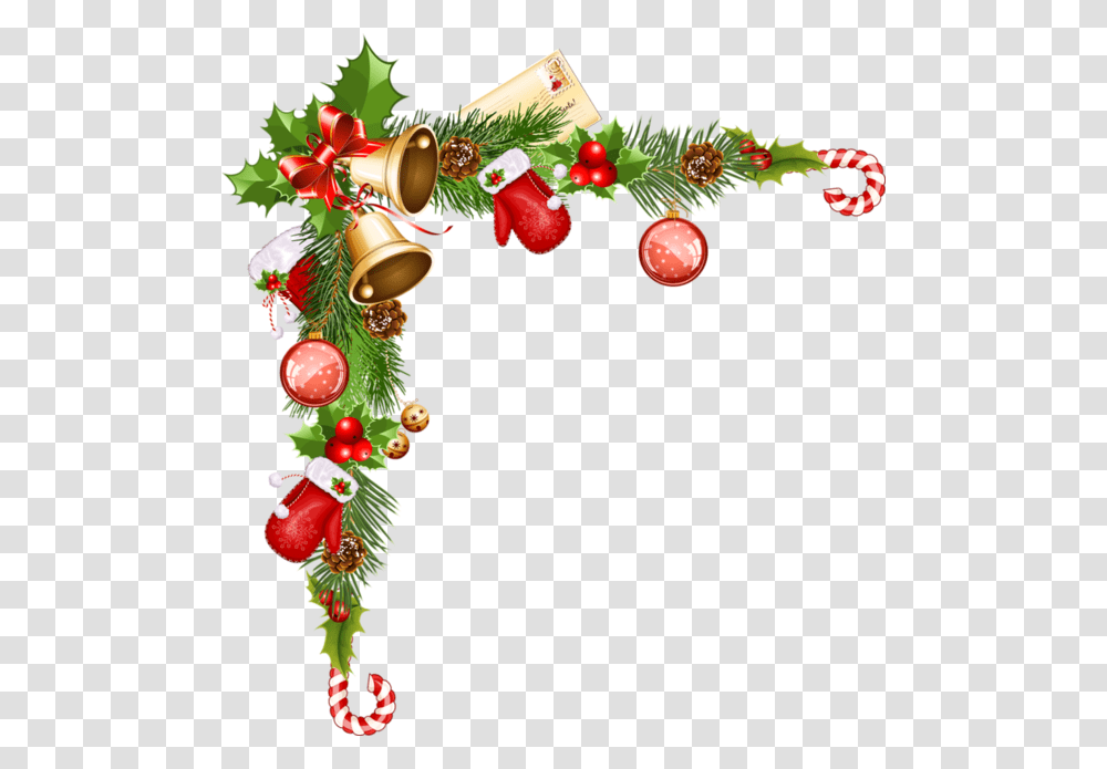 Coinsborduresnoel Printable Envopes Christmas, Tree, Plant, Ornament, Christmas Tree Transparent Png