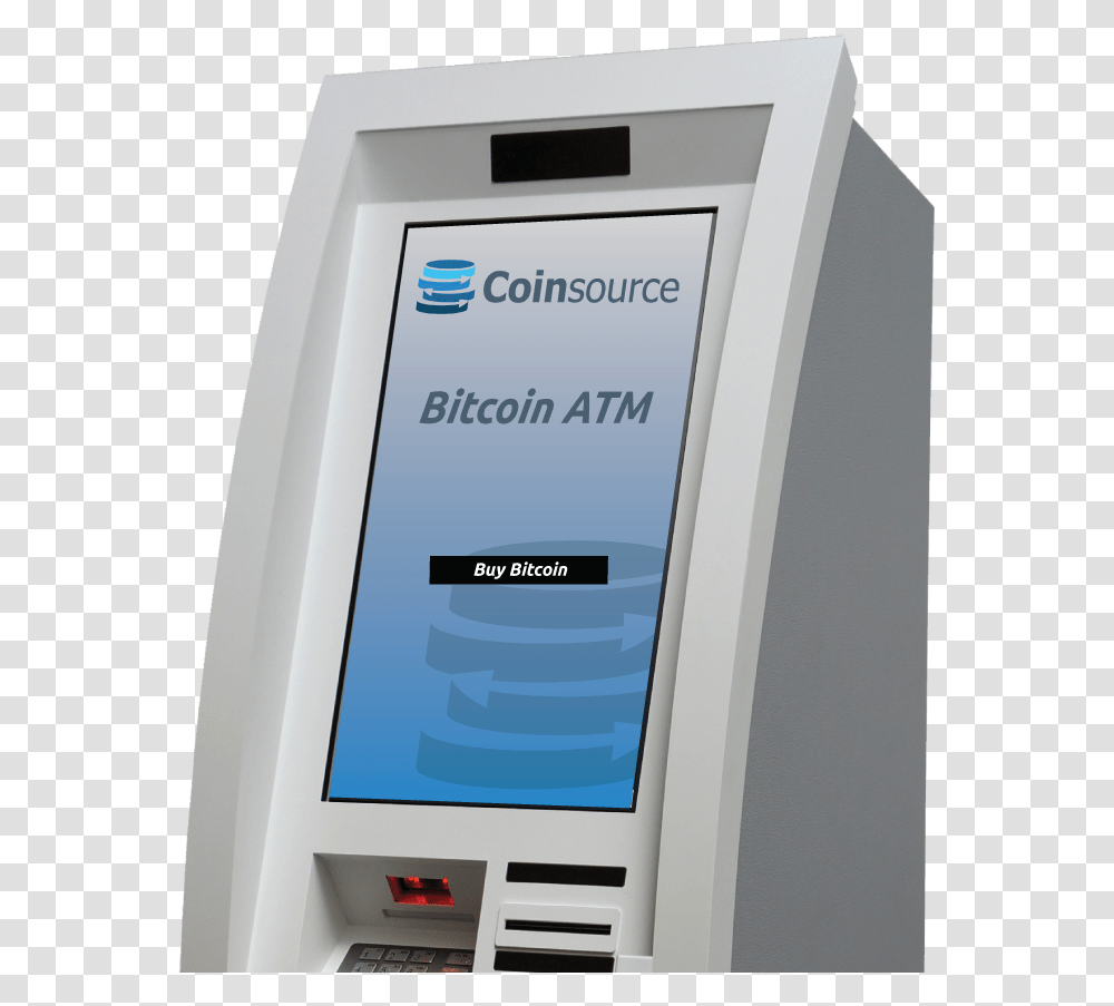 Coinsource Bitcoin Atm, Kiosk, Machine, Mailbox, Letterbox Transparent Png