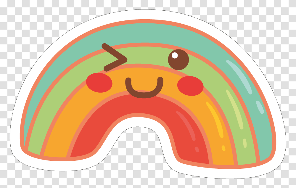 Coisas Fofas Stickers Rainbow Cute, Teeth, Mouth, Lip, Mustache Transparent Png