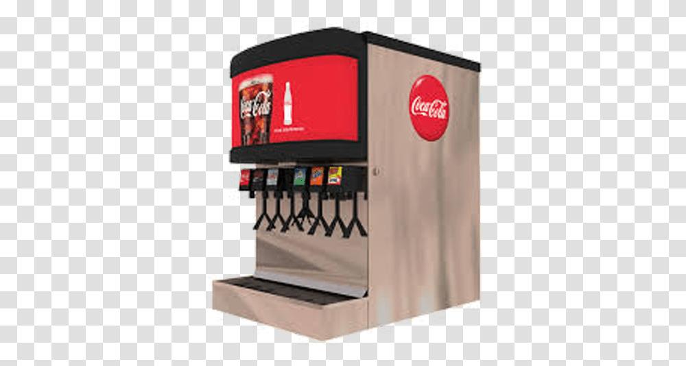 Coke Dispenser 6 Valve Machine, Vending Machine, Beverage, Drink, Gas Pump Transparent Png