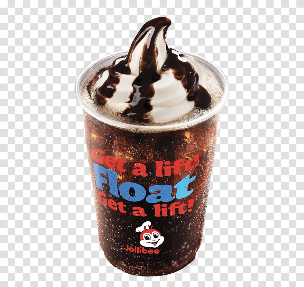Coke Float Jollibee Price 2019, Dessert, Food, Cream, Beverage Transparent Png