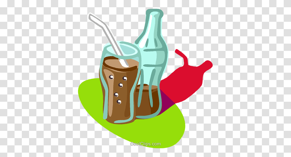 Cola Royalty Free Vector Clip Art Illustration, Beverage, Bottle, Food, Soda Transparent Png