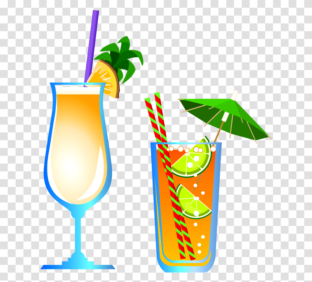 Colada Vector, Cocktail, Alcohol, Beverage, Drink Transparent Png