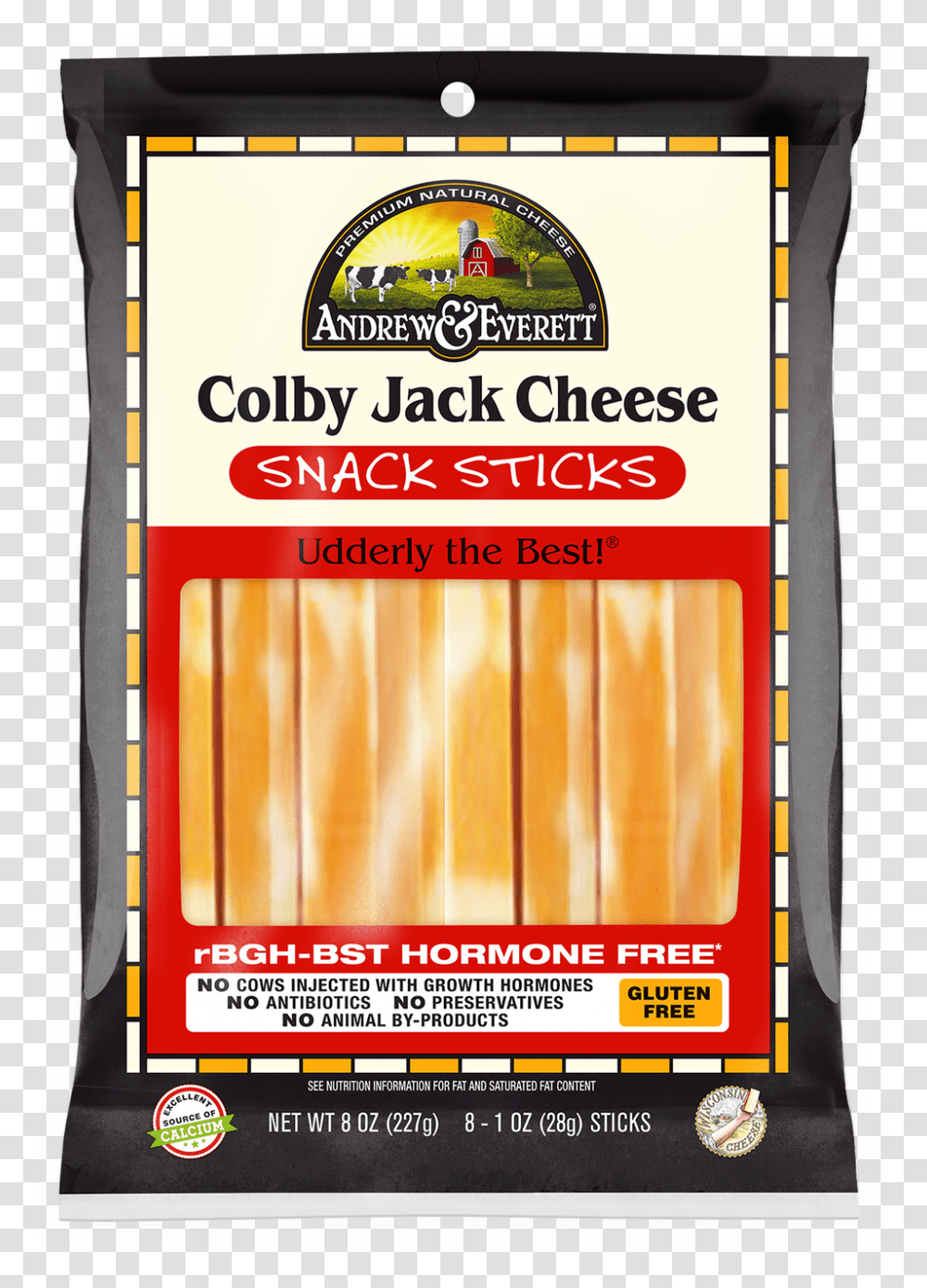 Colby Jack Cheese Sticks Package, Food, Advertisement, Flyer, Poster Transparent Png