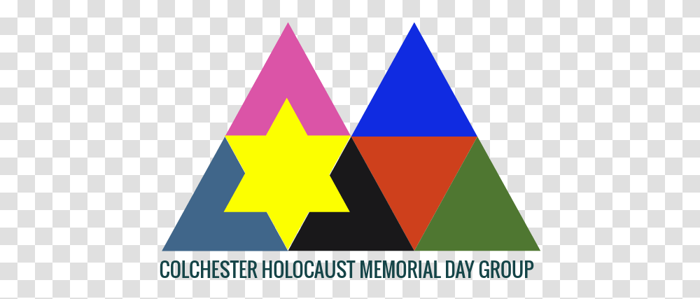 Colchester Holocaust Memorial Day Triangle, Star Symbol Transparent Png