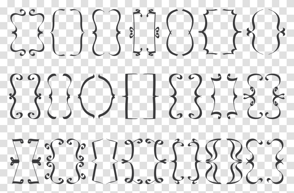 Colchete Vetor, Number, Alphabet Transparent Png
