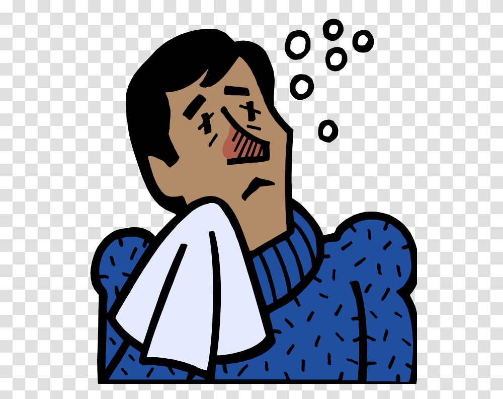 Cold Clipart Flu, Drawing, Doodle, Washing Transparent Png